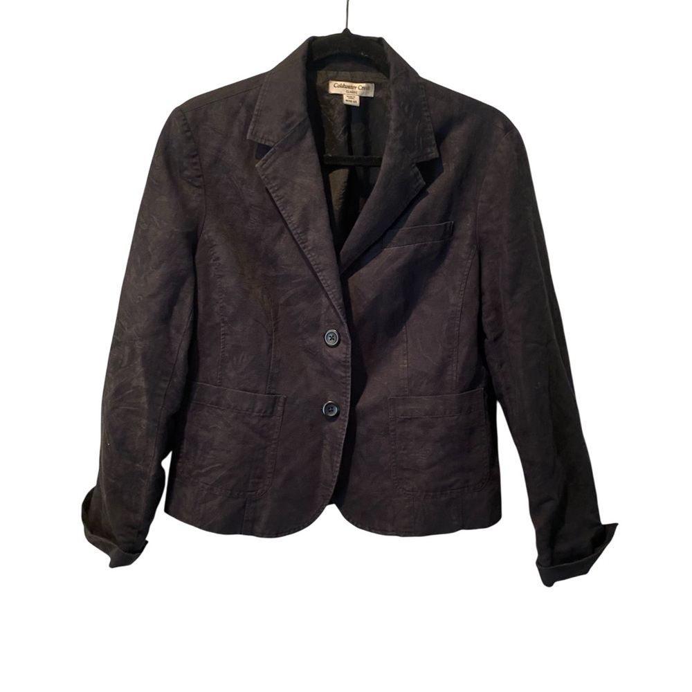 Coldwater Creek Charcoal Blazer